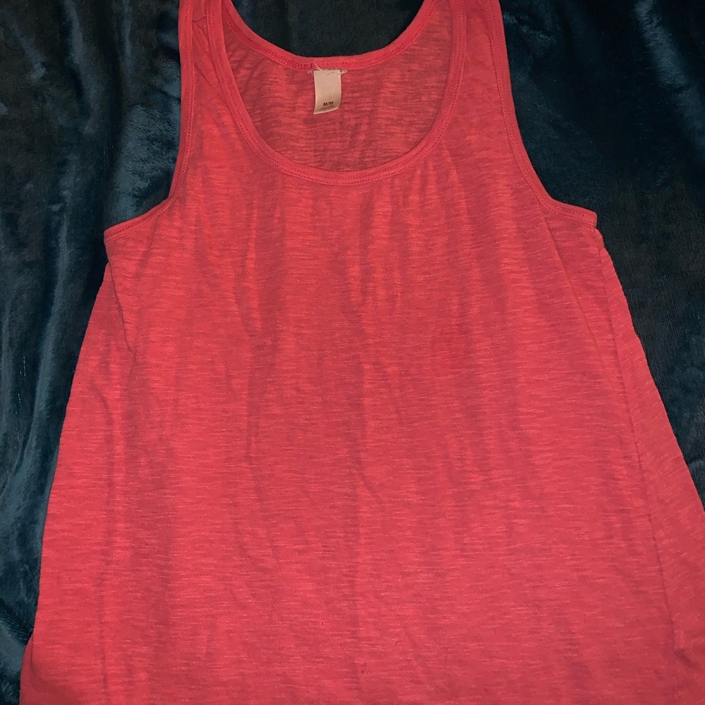 Ladies Pink Tank Top